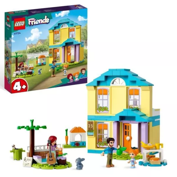 Lego Friends 41724 La Maison de Paisley, 4-year-old children's toy, with accessories, and mini-poupées