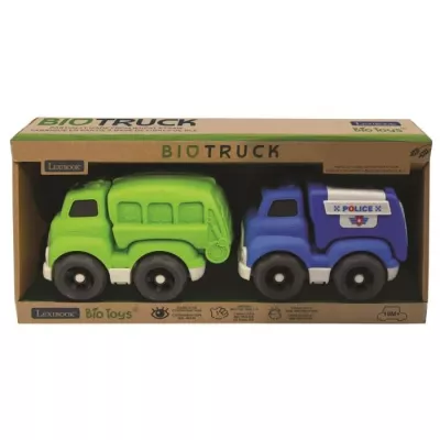 Pack of GM trucks in wheat fibers, recyclable and biodegradable