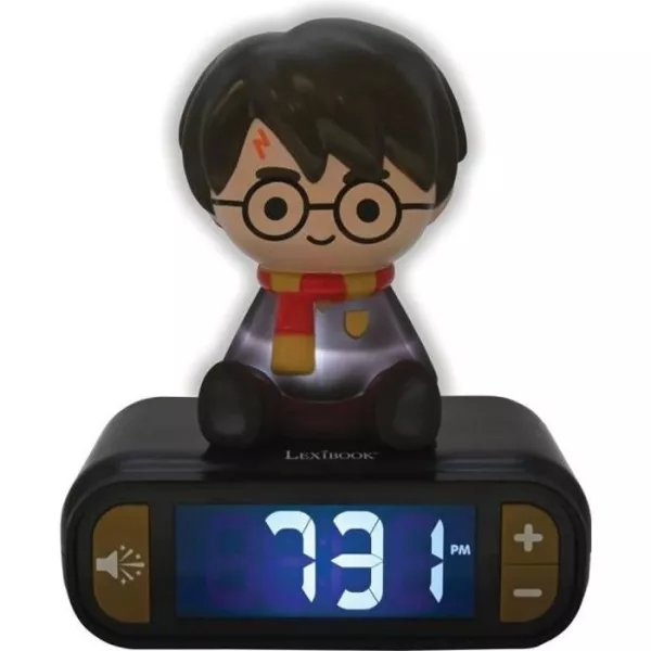 HARRY POTTER - Digital alarm clock - 3D night light and sound effects