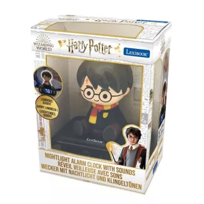 HARRY POTTER - Digital alarm clock - 3D night light and sound effects