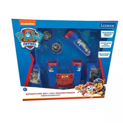 Kit d'aventurier Pat' Patrouille - Talkie-Walkies, jumelles, lampe tor