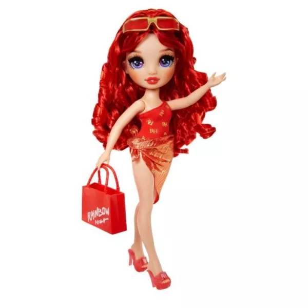 Rainbow High Swim & Style - Mannequin doll 27 cm - Ruby (red) - Swimsuit + Pareo - from 4 years