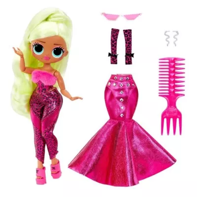 LOL Surprise OMG - Mannequin Doll 24 cm - Lady Diva - 2 outfits with