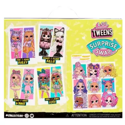 LOL Surprise Tweens Surprise Swap Fashion Doll - Braids-2-Waves Winnie