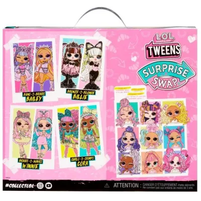 LOL Surprise Tweens Surprise Swap Fashion Doll- Bronze-2-Blonde Billie