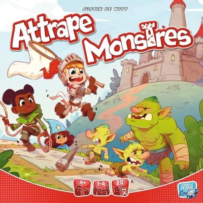 Attrape Monstres - Asmodee: Jeu de Société Ludique | Dimensions: 26,8x26,8x5,4 cm