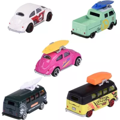 Set of 5 Volkswagen The Originals metal cars