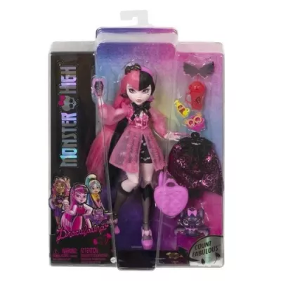 Monster High - Draculaura with Pet Bat - Doll - MONSTER HIGH - HHK51 -