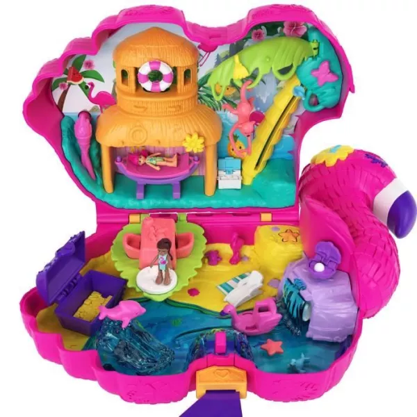 Polly Pocket - Flamingo Surprises - Mini-Universe Doll