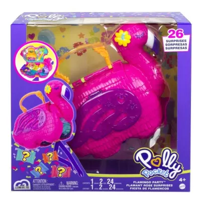 Polly Pocket - Flamingo Surprises - Mini-Universe Doll