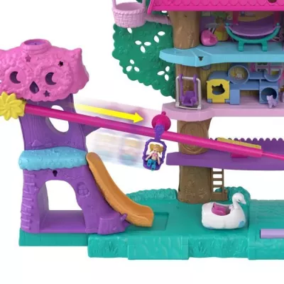 Polly Pocket-Pollyville-La Maison dans les Arbres, a partir de 4 ans