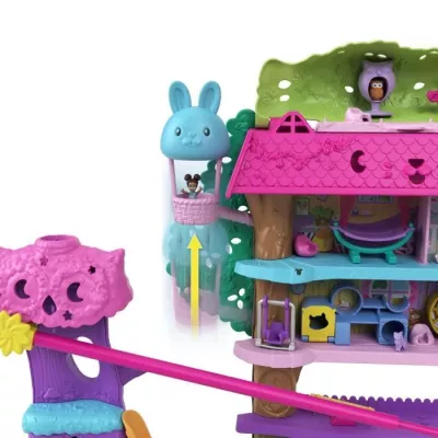 Polly Pocket-Pollyville-La Maison dans les Arbres, a partir de 4 ans