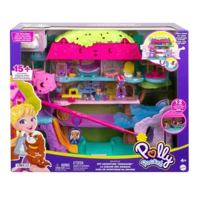 Polly Pocket-Pollyville-La Maison dans les Arbres, a partir de 4 ans