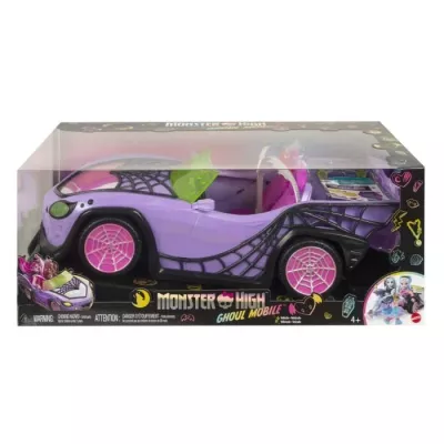 Monster High - Ghoul Convertible - Car with animal - Doll - MONSTER HI