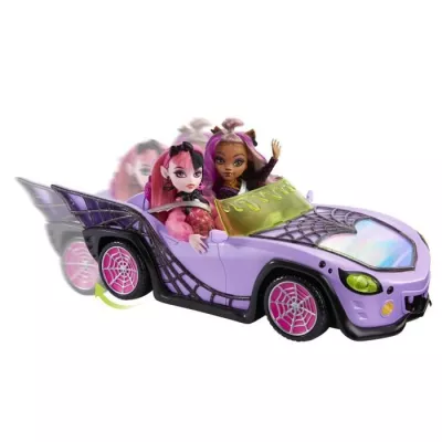 Monster High - Ghoul Convertible - Car with animal - Doll - MONSTER HI