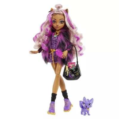 Monster High - Clawdeen Wolf with Pet - Doll - Ages 4 and Up - MONSTER