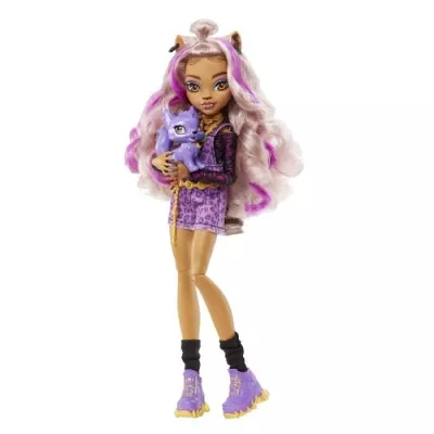 Monster High - Clawdeen Wolf with Pet - Doll - Ages 4 and Up - MONSTER