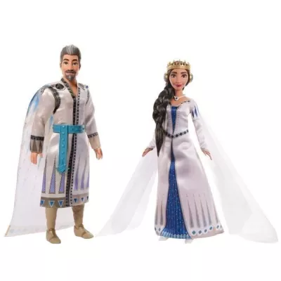 Disney-Wish-Le Roi Magnifico et La Reine Amaya du Royaume de Rosas HRC