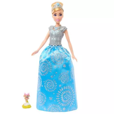 CINDERELLA ROYAL SURPRISES - MATTEL - HMK53 - DISNEY FASHION DOLL