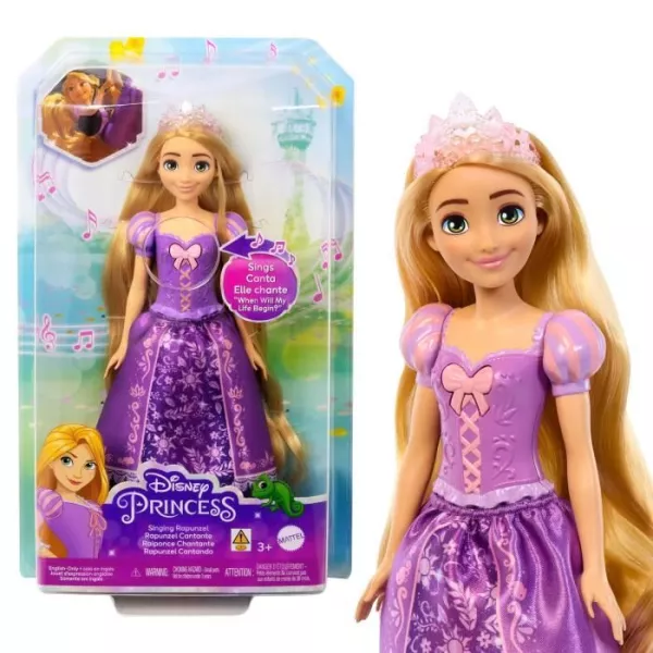 SINGING TRAPUNCE DOLL - MATTEL - HPH55 - DISNEY FASHION DOLL