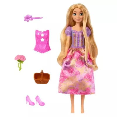 Spin & Reveal Raiponce Mattel Poupée Disney Princesses avec surpris