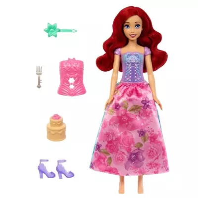 Spin & Reveal Ariel Mattel Disney Princess Doll with 11 surpri