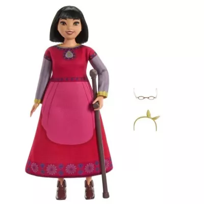 Disney fashion doll - MATTEL - D-XIN DOLL - Red dress - 7 points of ar