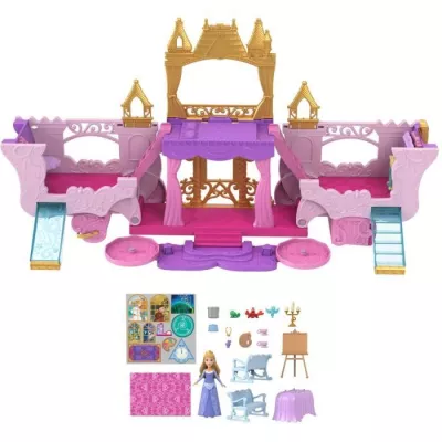 Caleche et Château - Mattel Disney Princesses Coffret avec poupée Au