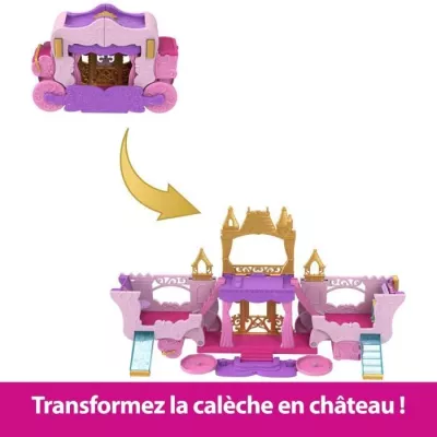 Caleche et Château - Mattel Disney Princesses Coffret avec poupée Au