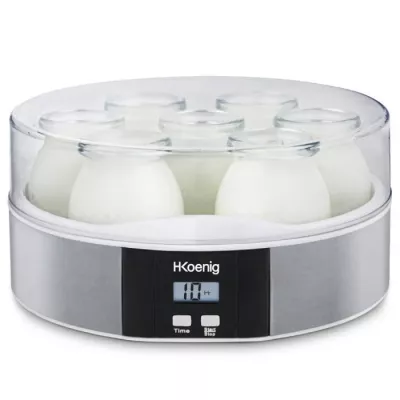 Make Delicious Yogurt at Home with 7-Pot Yogurt Maker!