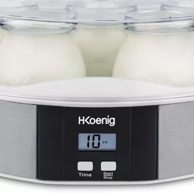 Make Delicious Yogurt at Home with 7-Pot Yogurt Maker!