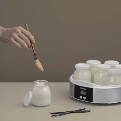 Make Delicious Yogurt at Home with 7-Pot Yogurt Maker!