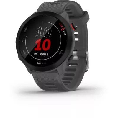 Montre connectée sport - GARMIN - Forerunner 55 - Monterra Grey (Gris