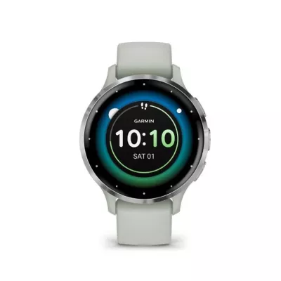 Montre GPS connectée - GARMIN - Venu 3S - 30,4mm (1,2) - Acier Silver