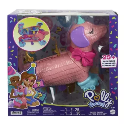 Polly Pocket-La Fete Du Chiot-Coffret avec figurines HYD98