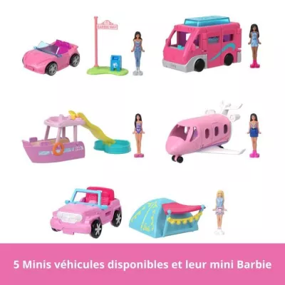 Barbie-Double and vehicle Mini BarbieLand-Assortment HYF38