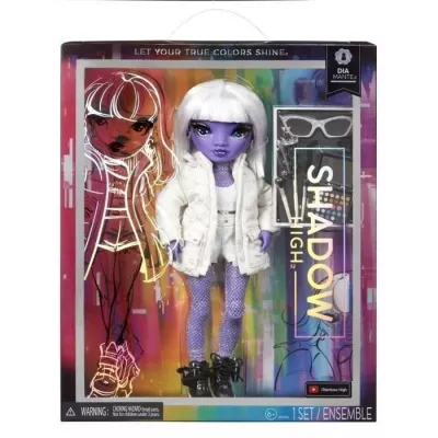 Rainbow High - Shadow High Fashion Doll - HG - Dia Mante (Violet) Seri