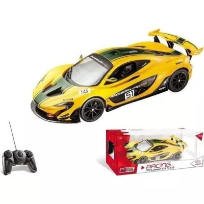 Voiture télécommandée Mc Laren P1 GTR - MONDO - Jaune et noir - Jou