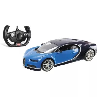 Véhicule radiocommandé Bugatti Chiron 1:14eme avec effets lumineux -