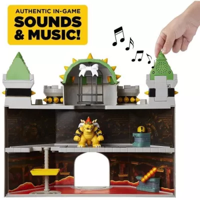 Mario - Bowser Château Playset - Jakks - 491164