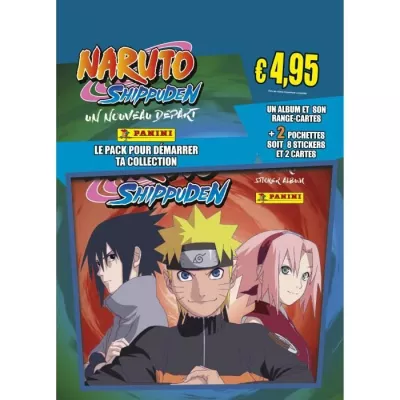 Album NARUTO SHIPPUDEN 2 - PANINI - Avec range-cartes et stickers