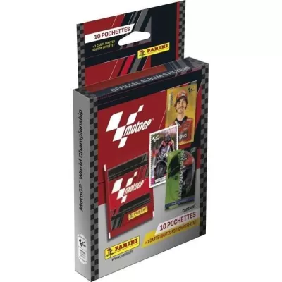 Collection MOTO GP 2023 - Blister 10 pochettes + carte édition limit