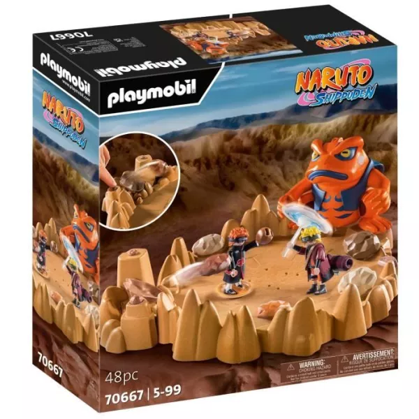 PLAYMOBIL - 70667 - Naruto - Naruto vs. Pain - Heroes from Manga Ninja - Naruto Shippuden