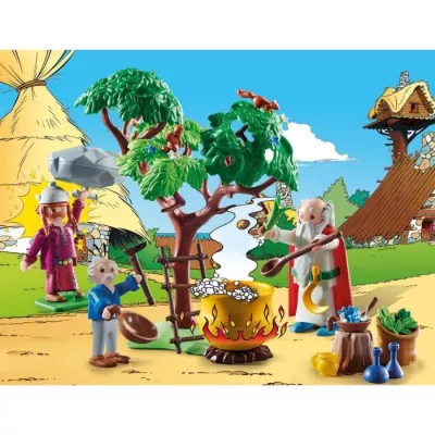 PLAYMOBIL - 70933 - Asterix: Getafix and Magic Potion Cauldron