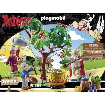 PLAYMOBIL - 70933 - Asterix: Getafix and Magic Potion Cauldron