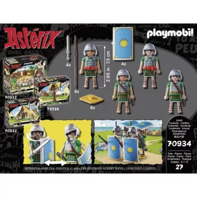 PLAYMOBIL - 70934 - Asterix: The Roman Legionaries