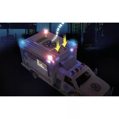 PLAYMOBIL - 70936 - Ambulance with rescuers and injured