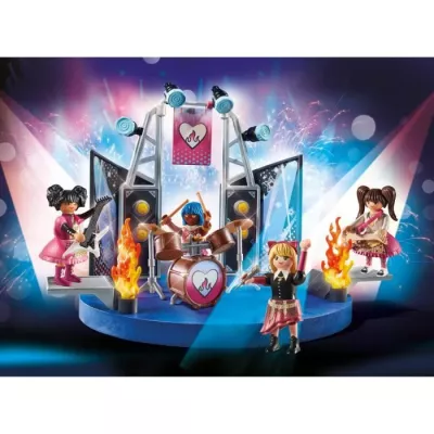 Playmobil - 71042 - City Life The School - Rock group - Promo Pack Mus