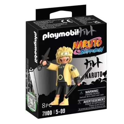 PLAYMOBIL - Naruto Shippuden - Naruto Rikudou Sennin Mode - Figurine d