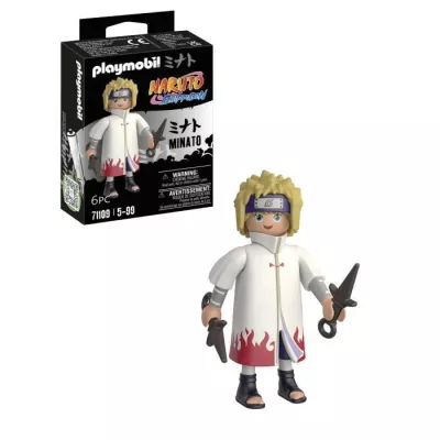 PLAYMOBIL - Naruto Shippuden - Minato - Figurine de manga ninja avec a